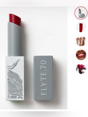 B+B LipBlot Sheer Matte Lipstick - Red Skies